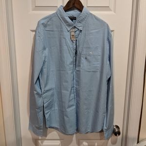 Express Dress Shirt Size XXL light baby Blue